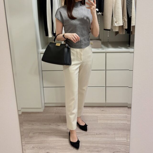 YOKO CHAN】ヨーコ・チャン「Tweed Balloon Dress（ツイード