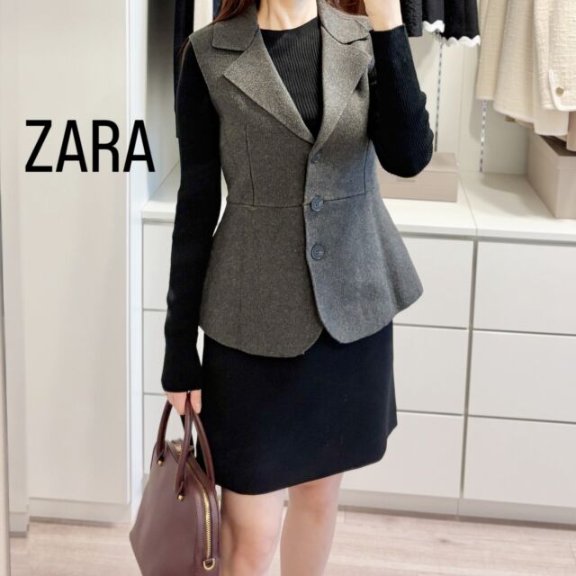 20年 YOKOCHAN Tweed Balloon Dress チェック柄 20年 YOKOCHAN Tweed