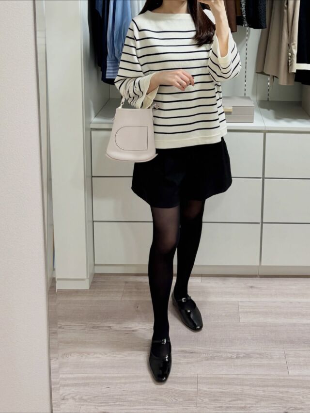 YOKO CHAN】ヨーコ・チャン「Tweed Balloon Dress（ツイードバルーン