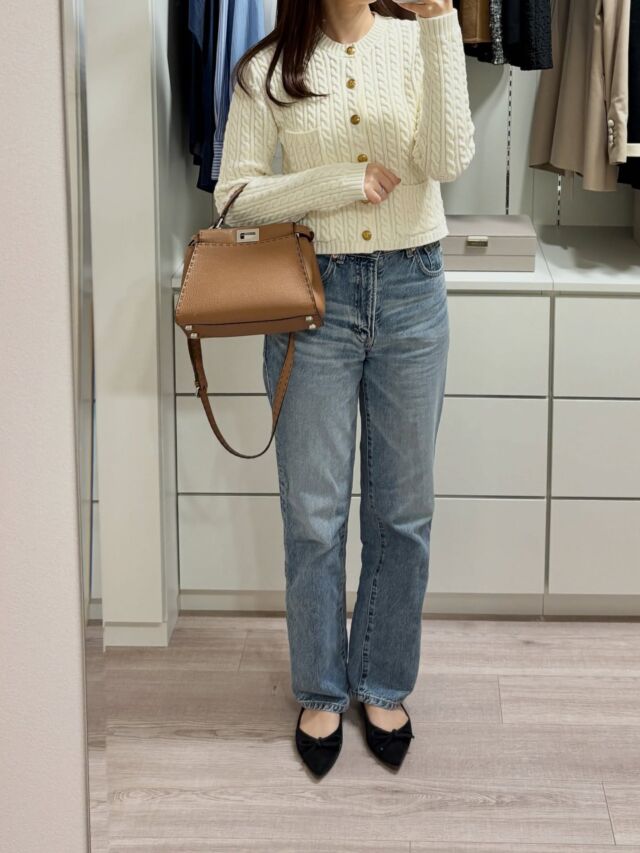 YOKO CHAN】ヨーコ・チャン「Tweed Balloon Dress（ツイードバルーン